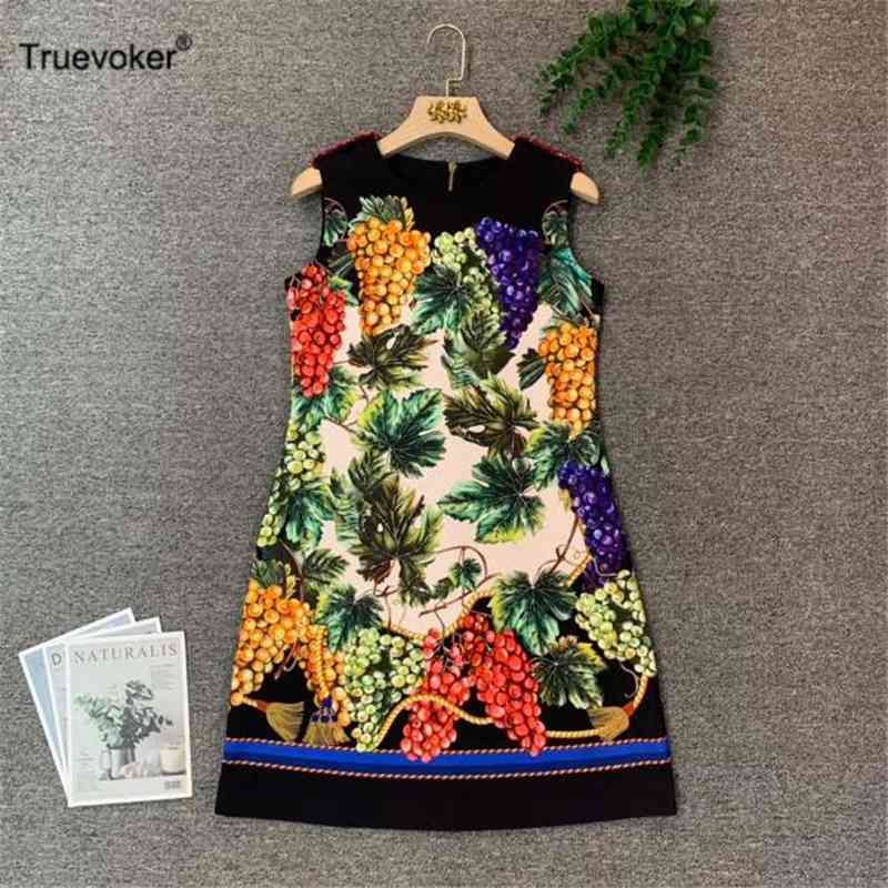 Truevoker Women Sleeveless Colourful Fruit Print Crystal Tank Dress Lady Diamond Vintage Mujer Festa Vestido 210602, Multi
Truevoker Women Sleeveless Colourful Fruit Print Crystal Tank Dress Lady Diamond Vintage Mujer Festa Vestido 210602, Multi