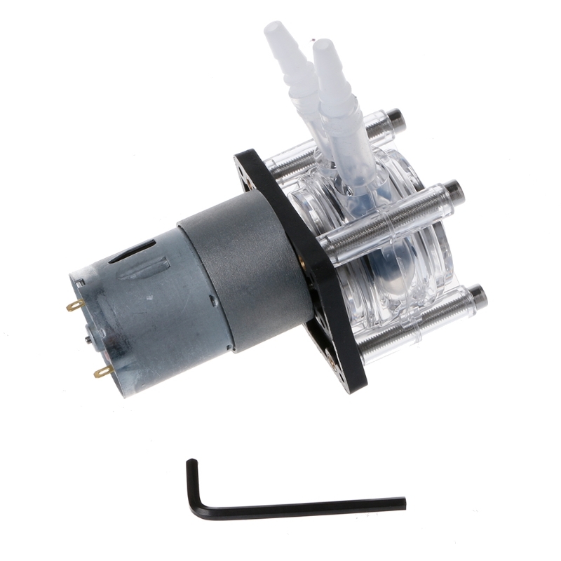 Dc 12/24V Peristaltic pump Large flow Dose pump Vacuum Aquarium Lab Analytical
