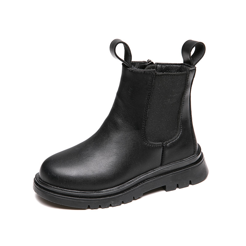 Kids PU Leather Ankle Boots Children Boots Fashion British Style Zipper Martin Boots Black Thin 2021 Autumn Winter New
Kids PU Leather Ankle Boots Children Boots Fashion British Style Zipper Martin Boots Black Thin 2021 Autumn Winter New