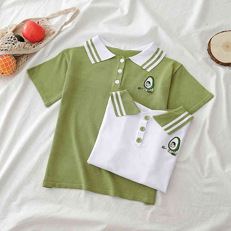Green Polo Shirt Knit Peter pan Collar Knitted T-shirts Short Sleeve Casual Solid High Street For Women 210518, White
Green Polo Shirt Knit Peter pan Collar Knitted T-shirts Short Sleeve Casual Solid High Street For Women 210518, White