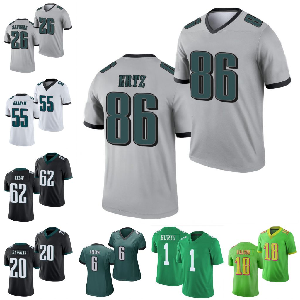 1 Jalen Hurts Football Jersey 6 DeVonta Smith 20 Brian Dawkins 26 Miles Sanders 86 Zach Ertz 62 Jason Kelce 92 Reggie White 91 Fletcher Cox 55 Brandon Graham Jerseys, Womens s-2xl
1 Jalen Hurts Football Jersey 6 DeVonta Smith 20 Brian Dawkins 26 Miles Sanders 86 Zach Ertz 62 Jason Kelce 92 Reggie White 91 Fletcher Cox 55 Brandon Graham Jerseys, Womens s-2xl