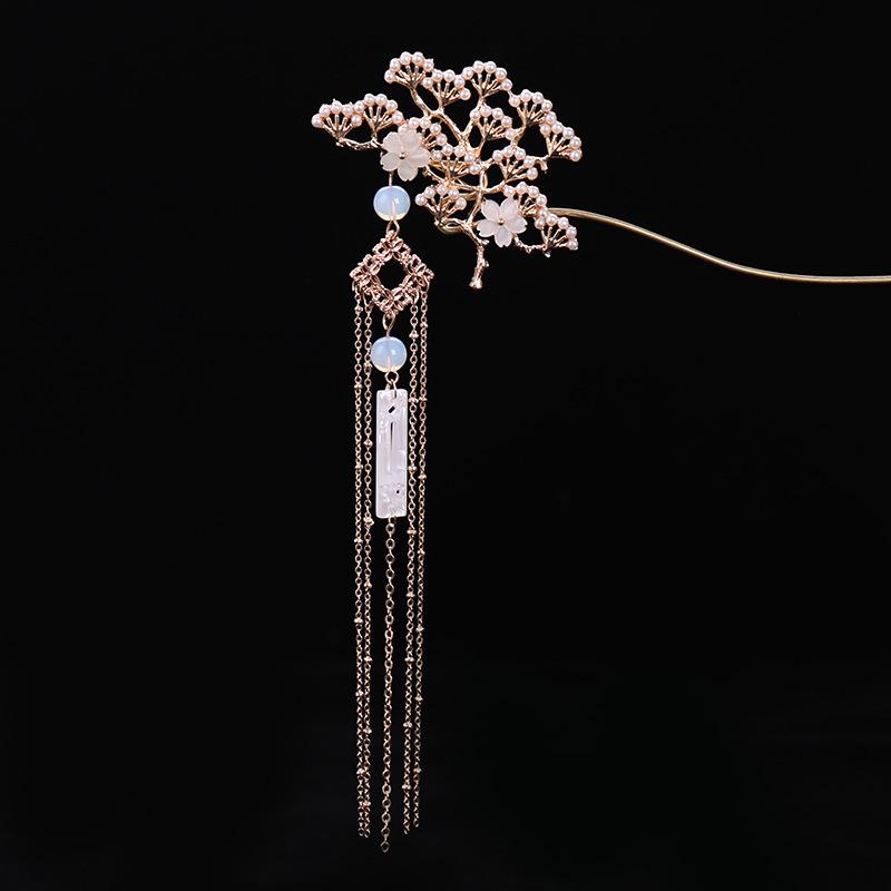 Hair Clips & Barrettes GETNOIVAS Classical Flower Simulated Pearls Tassel Clasp Chinese Traditional Stick Hairpin Headwear AccessoriesSL, Golden;silver
Hair Clips & Barrettes GETNOIVAS Classical Flower Simulated Pearls Tassel Clasp Chinese Traditional Stick Hairpin Headwear AccessoriesSL, Golden;silver