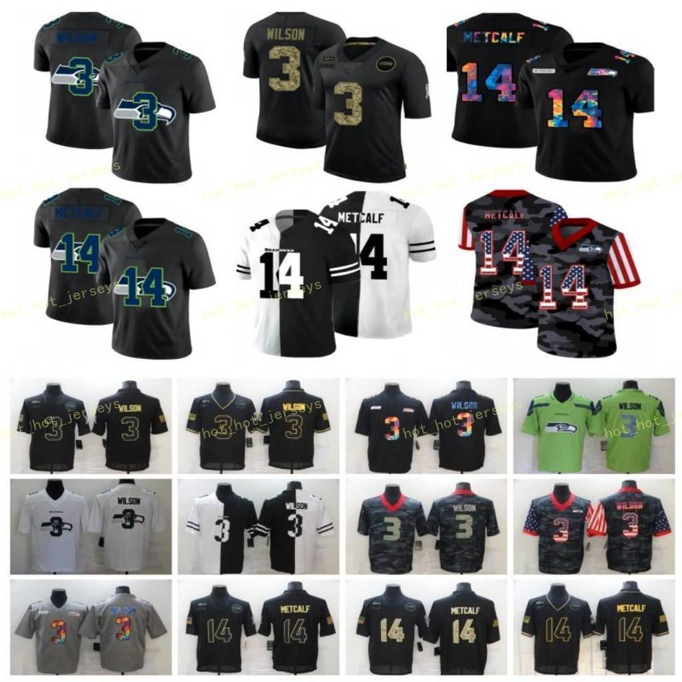 3 Russell WiIson Football Jersey 2020 Salute To Service Limited SeattIe Seahavvks 14 DK Metcalf Black White Green, Black;red
3 Russell WiIson Football Jersey 2020 Salute To Service Limited SeattIe Seahavvks 14 DK Metcalf Black White Green, Black;red