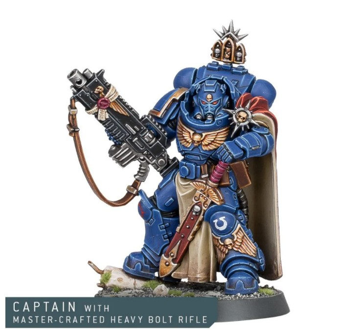 Resin Model Captain With Master-Crafted Heavy Bolt Rifle
Resin Model Captain With Master-Crafted Heavy Bolt Rifle
