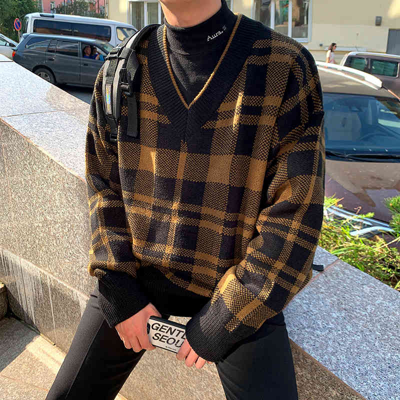 IEFB Men's Wear Spring Half High Collar Long Sleeve T-shirts Fashion Cotton Loose Clothes Korean Fashion Bottom Tops 9Y4265 210524