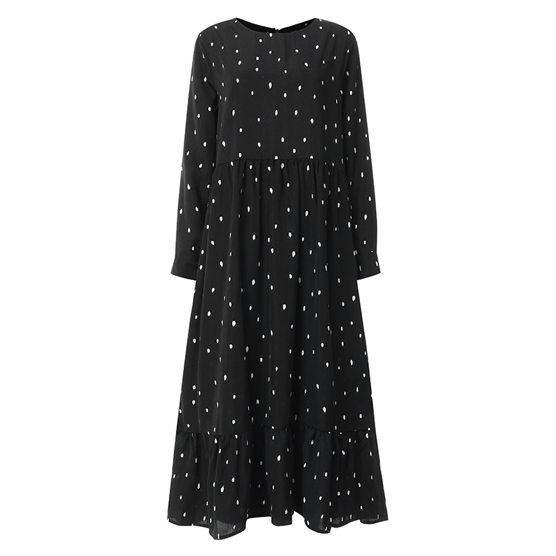 2021zanzea 2021 autumn women dress maxi long vestidos bohemian polka dot ruffles hem summer sundress beach robe femme long shirts, Black;gray
2021zanzea 2021 autumn women dress maxi long vestidos bohemian polka dot ruffles hem summer sundress beach robe femme long shirts, Black;gray