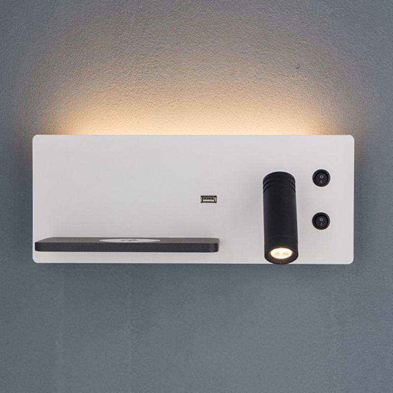 Wall Lamps Sanmusion Led Lamp Wireless Charger Usb Port Shelf Sconces Lighting Modern El Loft Bedside Headboard Reading
Wall Lamps Sanmusion Led Lamp Wireless Charger Usb Port Shelf Sconces Lighting Modern El Loft Bedside Headboard Reading