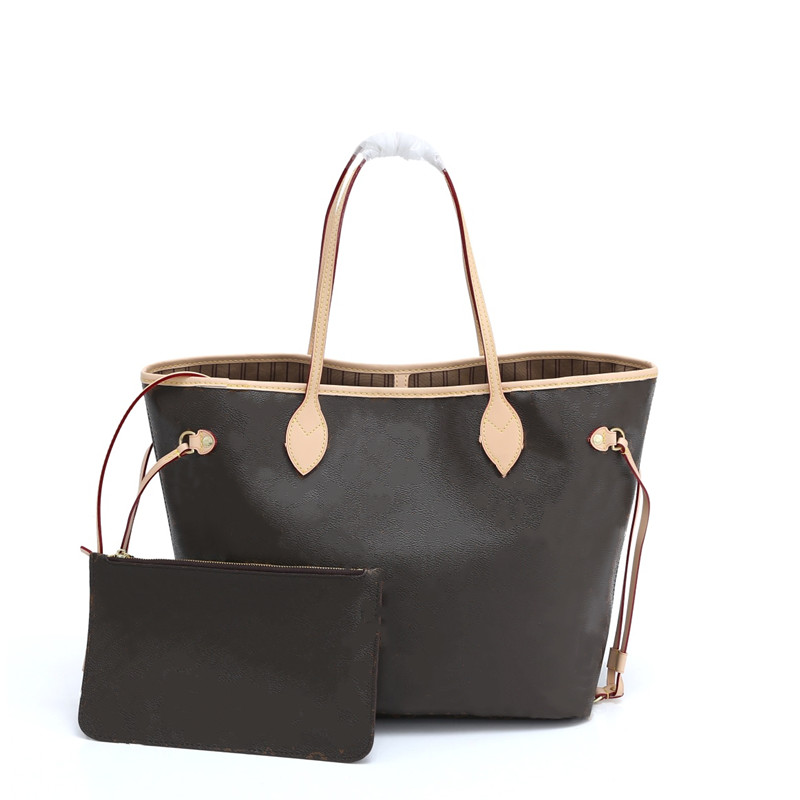 New fashion quality Lou vdeng women's bag retro luxury designer high capacity leather one shoulder handbag armpit zipper portable children&#
