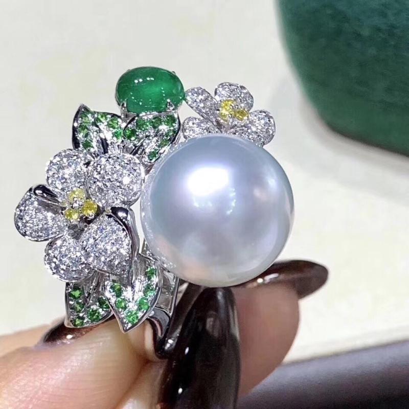 Cluster Rings D113 Fine Pearl Ring Jewelry 925 Sterling Silver Natural Fresh Water 12-11mm White Peals For Women Pearls
Cluster Rings D113 Fine Pearl Ring Jewelry 925 Sterling Silver Natural Fresh Water 12-11mm White Peals For Women Pearls