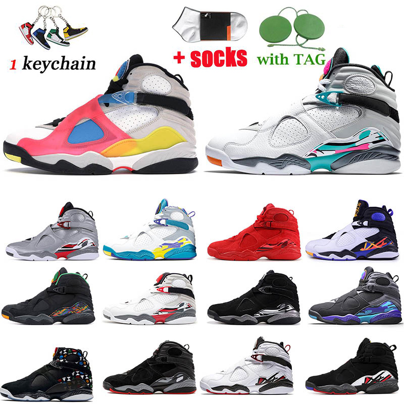 Wholesale Top Fashion Jumpman 8 8s Good Quality Mens Basketball Shoes Quai 54 Three Peat SE White Aqua Black Countdown Pack ALTERNATE BredSports Trainers, #2 se white multicolor 40-47
Wholesale Top Fashion Jumpman 8 8s Good Quality Mens Basketball Shoes Quai 54 Three Peat SE White Aqua Black Countdown Pack ALTERNATE BredSports Trainers, #2 se white multicolor 40-47