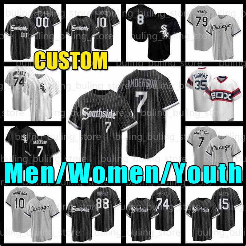 7 Tim Anderson Jersey 74 Eloy Jimenez 10 Yoan Moncada Frank Thomas Southside 2021 City Connect Baseball 88 Luis Robert Bo Jackson Jose Abreu Keuchel 25 Andrew Vaughn, Men custom new coolbase(baiwa)
7 Tim Anderson Jersey 74 Eloy Jimenez 10 Yoan Moncada Frank Thomas Southside 2021 City Connect Baseball 88 Luis Robert Bo Jackson Jose Abreu Keuchel 25 Andrew Vaughn, Men custom new coolbase(baiwa)