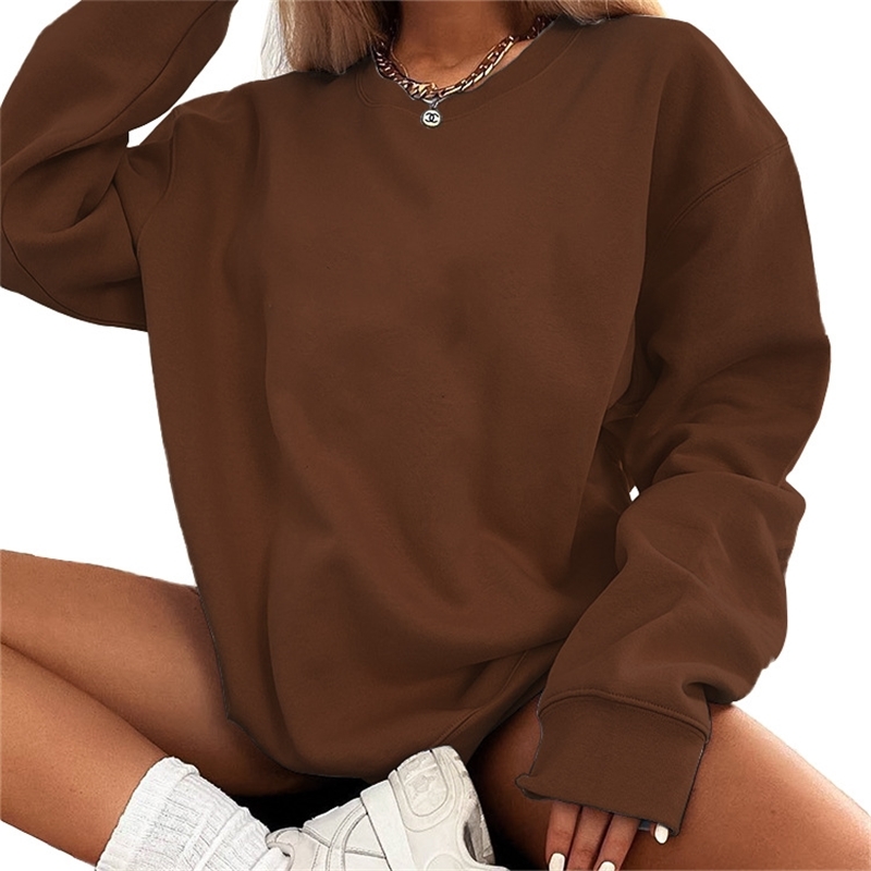 2021 sweater women's loose casual pullover long sleeve round neck letter t-shirt, Black 
2021 sweater women's loose casual pullover long sleeve round neck letter t-shirt, Black