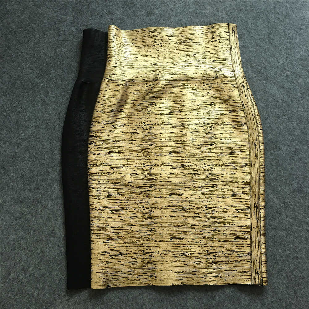 Bandage Skirts Fashion Sexy Arrival Summer Black Bodycon Party Celebrity Club 210619