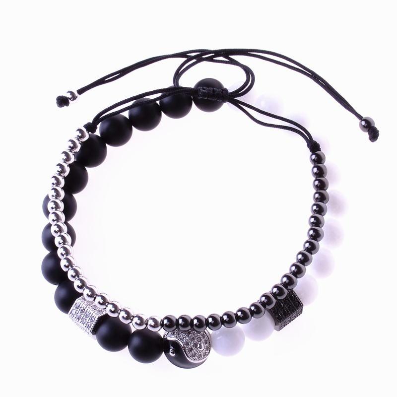 ATTYIRENA Luxury Geometric Hexagon Brass Beads Nature stone Bracelets Retro Style Tai Chi Beads Bracelet Pulseira MasculinaBracelets
ATTYIRENA Luxury Geometric Hexagon Brass Beads Nature stone Bracelets Retro Style Tai Chi Beads Bracelet Pulseira MasculinaBracelets