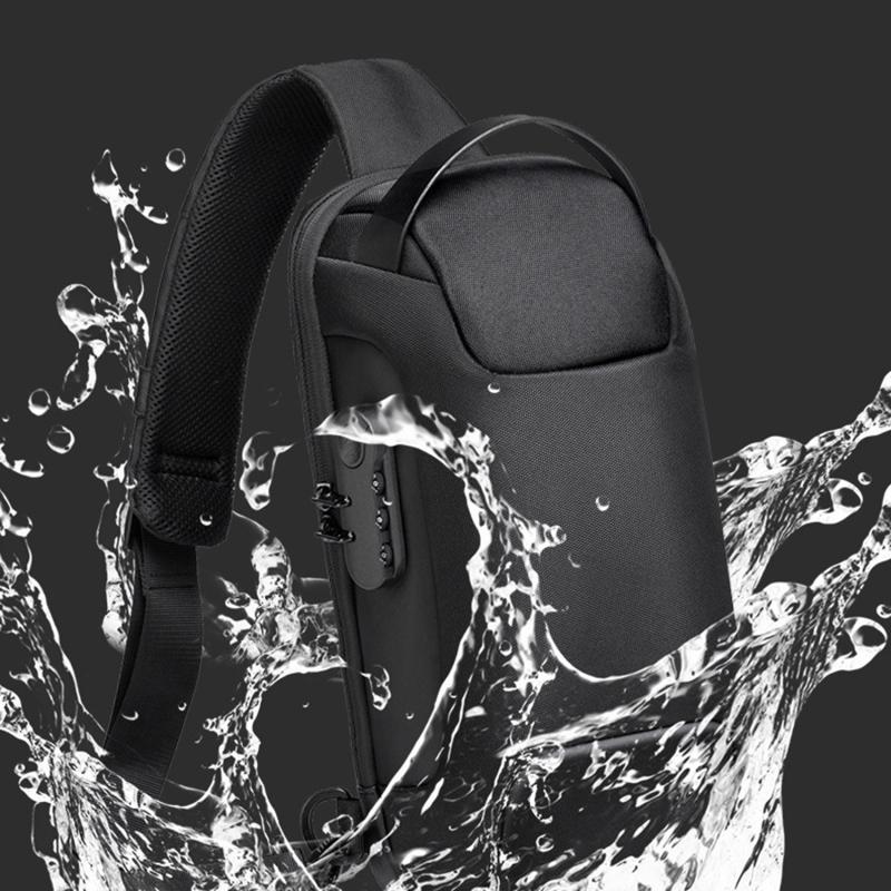 Backpack Men's Waterproof USB Oxford Crossbody Bag Anti-theft Shoulder Sling Multifunction Short Travel Messenger Chest Pack For Male, Black
Backpack Men's Waterproof USB Oxford Crossbody Bag Anti-theft Shoulder Sling Multifunction Short Travel Messenger Chest Pack For Male, Black