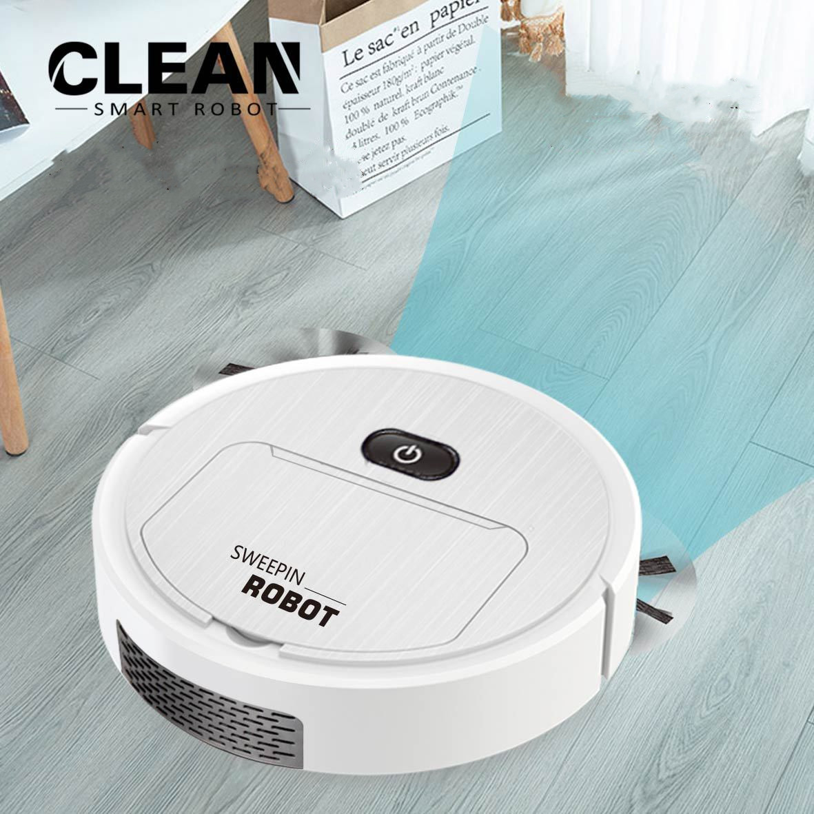 Simple 3-In-1 Smart Sweeper Robot Vacuum Cleaner Sweepers Dry Wet Cleaning Inteligent Machine Charging Cleaner Home aspiradora
Simple 3-In-1 Smart Sweeper Robot Vacuum Cleaner Sweepers Dry Wet Cleaning Inteligent Machine Charging Cleaner Home aspiradora