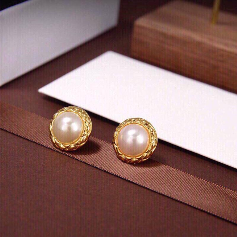 Stud 2022 Pearl Earrings For Women High Quality Fashion Fancy Designer Hanging Party Fine Bijoux, Golden;silver
Stud 2022 Pearl Earrings For Women High Quality Fashion Fancy Designer Hanging Party Fine Bijoux, Golden;silver