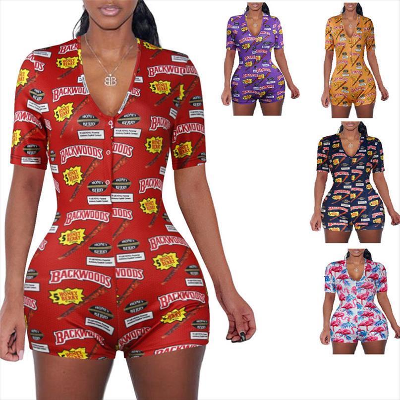 deep v neck women rompers short sleeve floral home wear bodysuit one piece pajama overall outfits, Black;white
deep v neck women rompers short sleeve floral home wear bodysuit one piece pajama overall outfits, Black;white