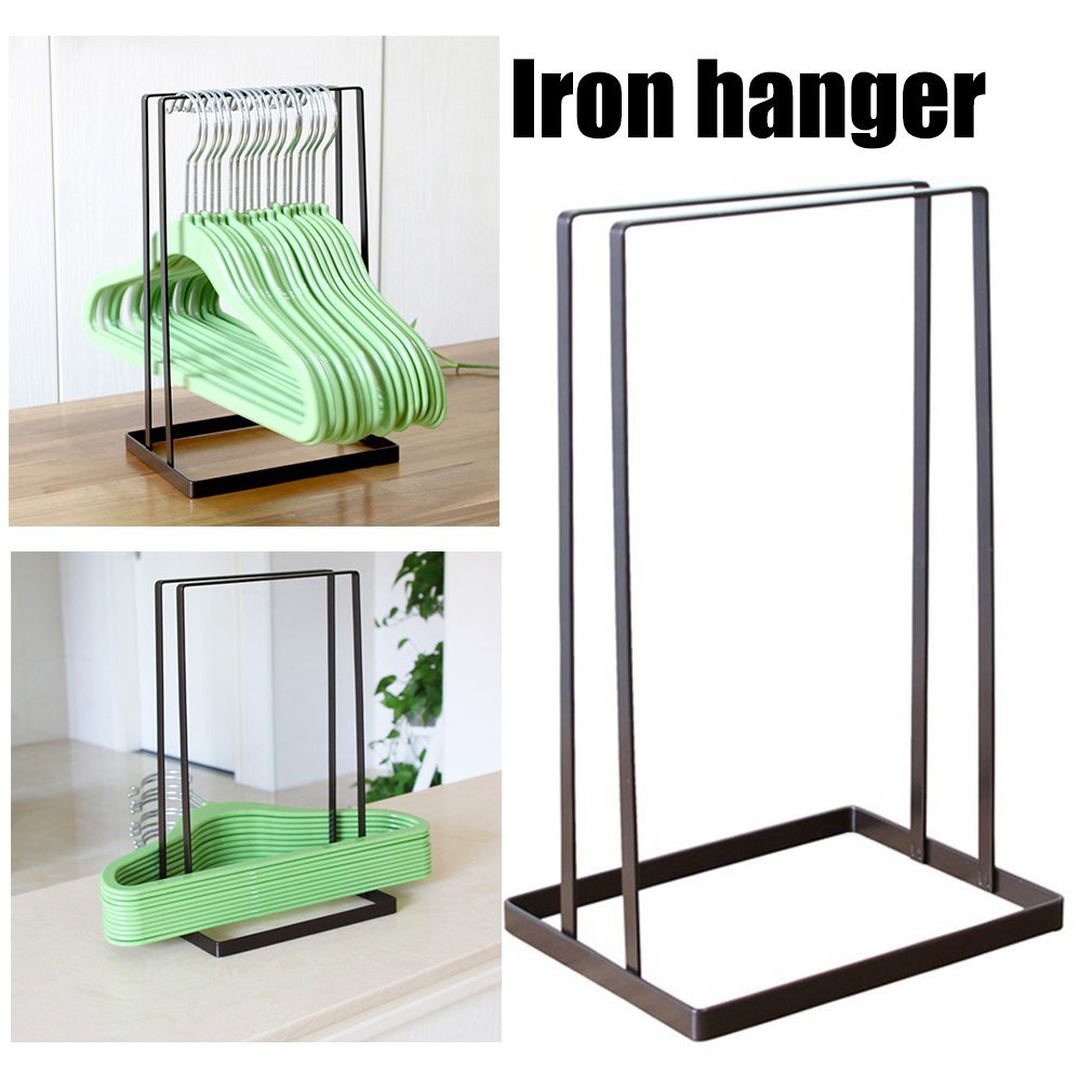 Iron Clothing Keeper Space Saving Hanger Companion Rack Adult Children Hanger Stand Hanger Organizer For Home Laundry