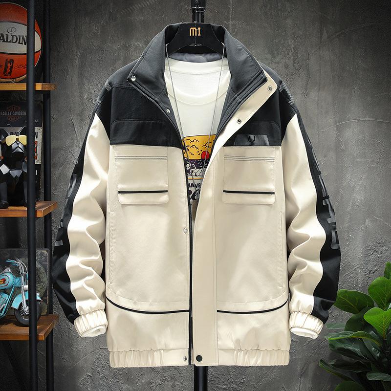 Men's Jackets 2021 Casual Jacket Men Spring Autumn Outerwear Mens Stand Collar Thick And Coats Male For Clothing Brand