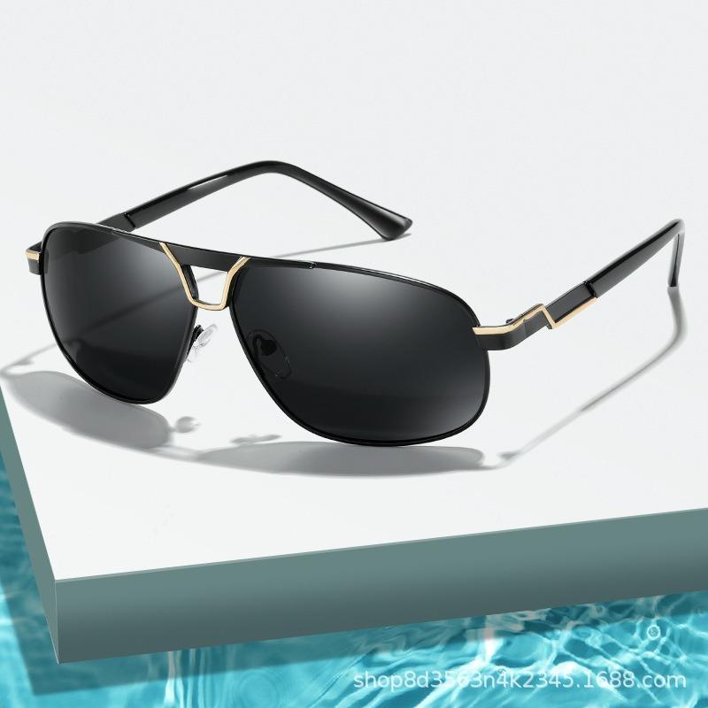 European And American Fashion Sports Men's Polarized Sunglasses Anti-ultraviolet Anti-high Beam Driving Mirror, White;black
European And American Fashion Sports Men's Polarized Sunglasses Anti-ultraviolet Anti-high Beam Driving Mirror, White;black