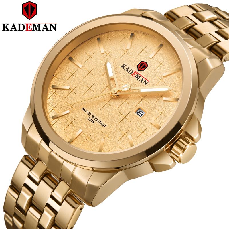 Wristwatches KADEMAN Men Watches Fashion Quartz Wristwatch Men's Military Waterproof Sports Watch Male Date Clock Relogio Masculino, Slivery;brown
Wristwatches KADEMAN Men Watches Fashion Quartz Wristwatch Men's Military Waterproof Sports Watch Male Date Clock Relogio Masculino, Slivery;brown