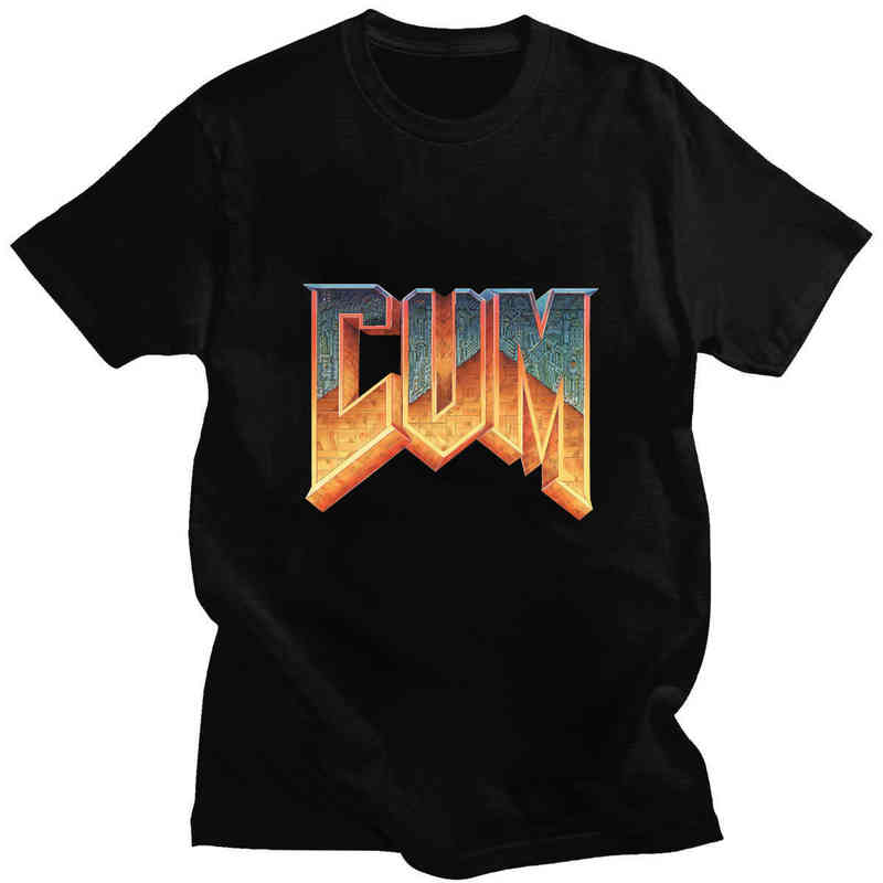 Doom Cum Tshirts Mens Summer Fashion Short Sleeve Casual Oversized T-shirt Tops Vintage Graphic Tee Shirt Men Cotton T-shirts G1222, Black
Doom Cum Tshirts Mens Summer Fashion Short Sleeve Casual Oversized T-shirt Tops Vintage Graphic Tee Shirt Men Cotton T-shirts G1222, Black