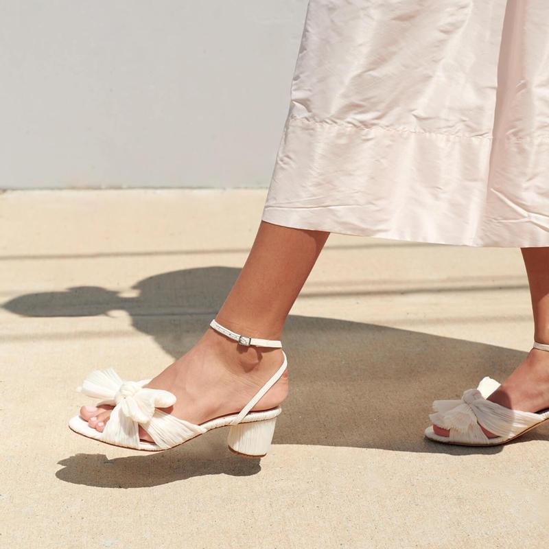 Sandals Women Pleated Bow High-heeled Fairy Shoesopen-toed Decor Shoes Lolita Design, White
Sandals Women Pleated Bow High-heeled Fairy Shoesopen-toed Decor Shoes Lolita Design, White