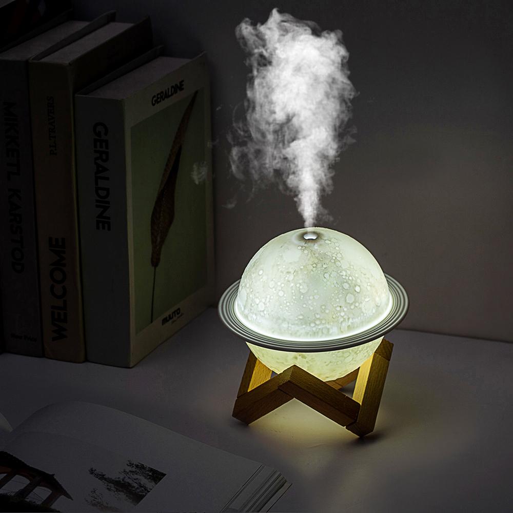 Mini USB Humidifier Air Purifier Humidifier For Bedroom Saturn Humidifier With Wooden Base 3 Color Night Light Aroma Diffuser
Mini USB Humidifier Air Purifier Humidifier For Bedroom Saturn Humidifier With Wooden Base 3 Color Night Light Aroma Diffuser