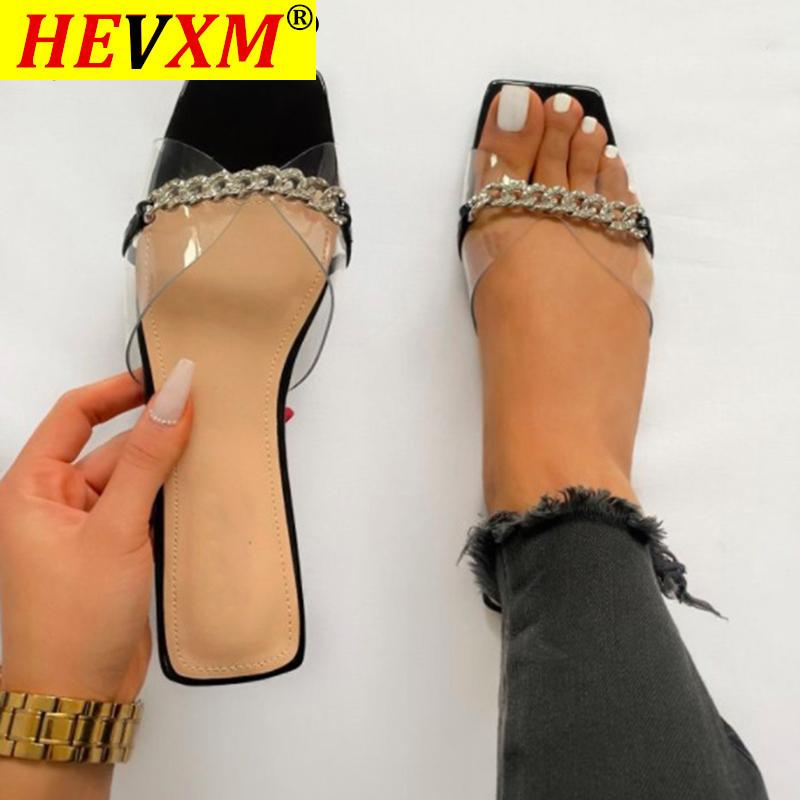 Women Slipper Transparent Flats Beach Sandals Outdoor Casual Slides Chain Slippers 2021 Fashion Shoes Ladies, Brown
Women Slipper Transparent Flats Beach Sandals Outdoor Casual Slides Chain Slippers 2021 Fashion Shoes Ladies, Brown