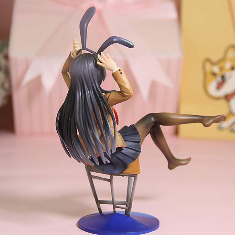 Anime Rascal Not Dream of Bunny Girl Senpai Sexy Figure Toy Senpai Sakurajima Mai Chair Sexy Anime Action Figure Toys X0522, No box a
Anime Rascal Not Dream of Bunny Girl Senpai Sexy Figure Toy Senpai Sakurajima Mai Chair Sexy Anime Action Figure Toys X0522, No box a
