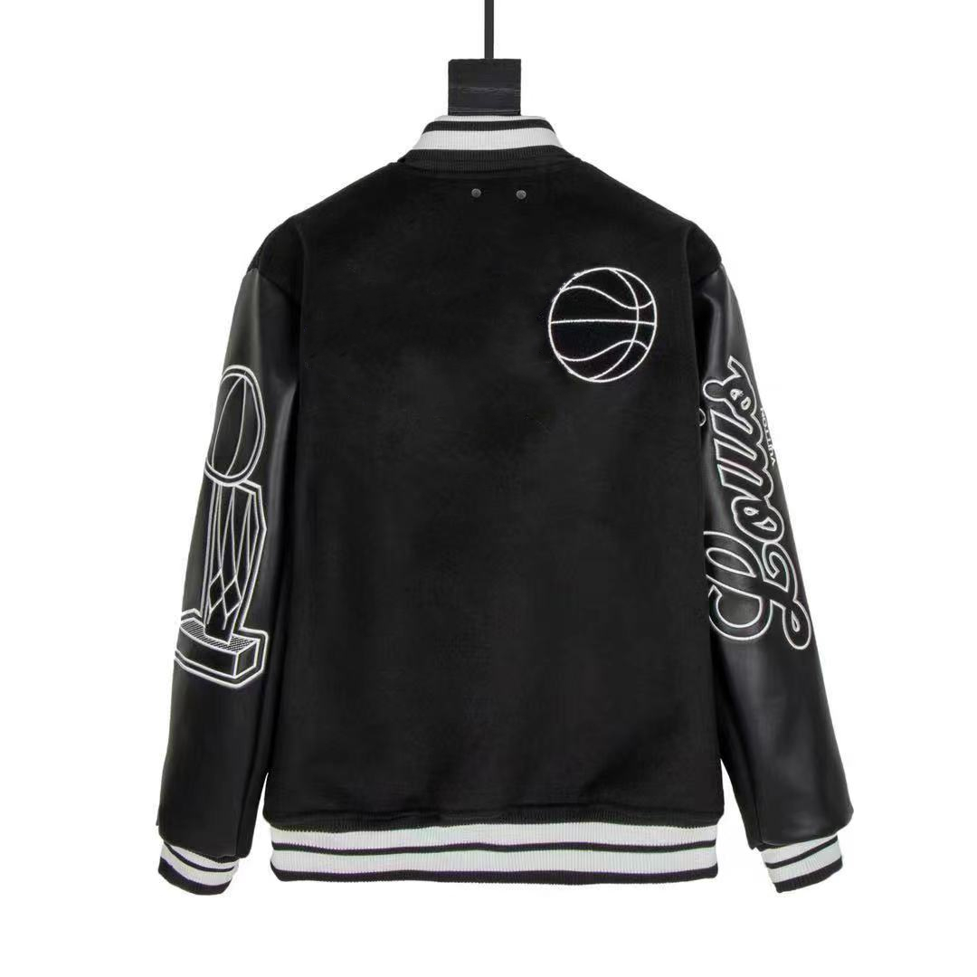 Top quality designer jackets autumn and winter sports fashion couple baseball uniforms, Black;brown
Top quality designer jackets autumn and winter sports fashion couple baseball uniforms, Black;brown
