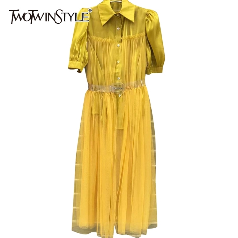 Casual Patchwork Mesh Shirt For Women Lapel Short Sleeve Solid Elegant Blouse Female Fashion Clothing Style 210524, Apricot
Casual Patchwork Mesh Shirt For Women Lapel Short Sleeve Solid Elegant Blouse Female Fashion Clothing Style 210524, Apricot