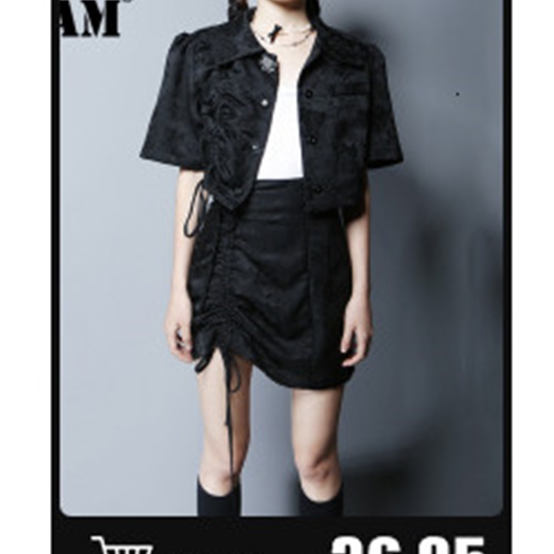 [EAM] Women Gray Brief Bandage Big Size Trench Lapel Long Sleeve Loose Fit Windbreaker Fashion Spring Autumn 1DA757 210812