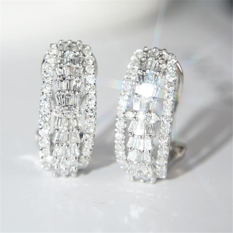 Choucong Brand Ear Cuff Luxury Jewelry 925 Sterling Silver T Princess Cut White Topaz CZ Diamond Gemstones Party Eternity Women Wedding Clip Earring For Lovers Gift
Choucong Brand Ear Cuff Luxury Jewelry 925 Sterling Silver T Princess Cut White Topaz CZ Diamond Gemstones Party Eternity Women Wedding Clip Earring For Lovers Gift