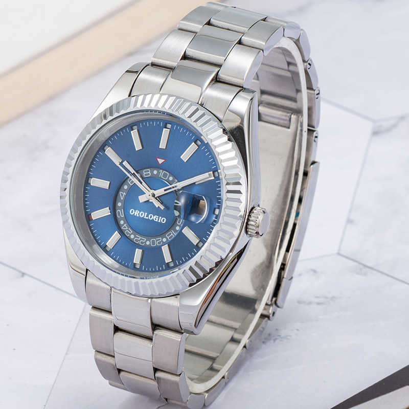 Sichu1-U1 Men's Automatic Mechanical Watch 42mm All Stainless Steel Waterproof Sapphire Luminous Sky Calendar Fashion Style, Slivery;brown
Sichu1-U1 Men's Automatic Mechanical Watch 42mm All Stainless Steel Waterproof Sapphire Luminous Sky Calendar Fashion Style, Slivery;brown