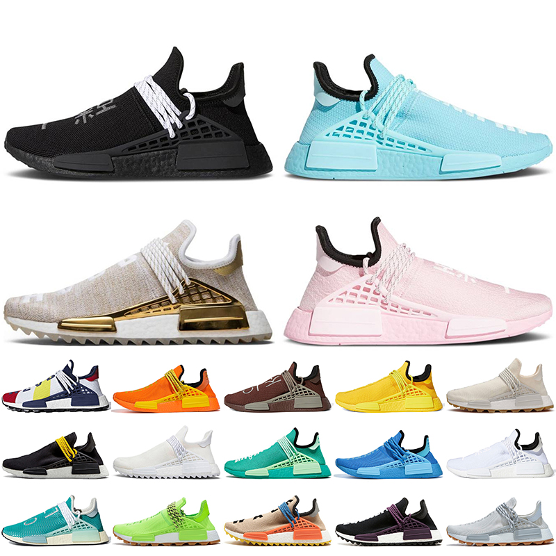 Fashion Big Size 12 Mens Running Shoes Pharrell Wiliams NMD Human Race Pink Golden Green Black Orange Hu Trail Nerd Womens Trainers Sneakers
Fashion Big Size 12 Mens Running Shoes Pharrell Wiliams NMD Human Race Pink Golden Green Black Orange Hu Trail Nerd Womens Trainers Sneakers