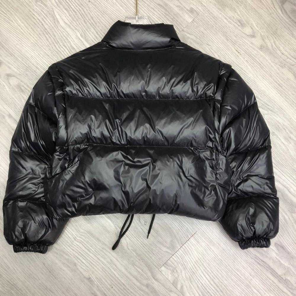 autumn and winter stand collar 90% white duck down jacket short thick fashion solid color women 210923