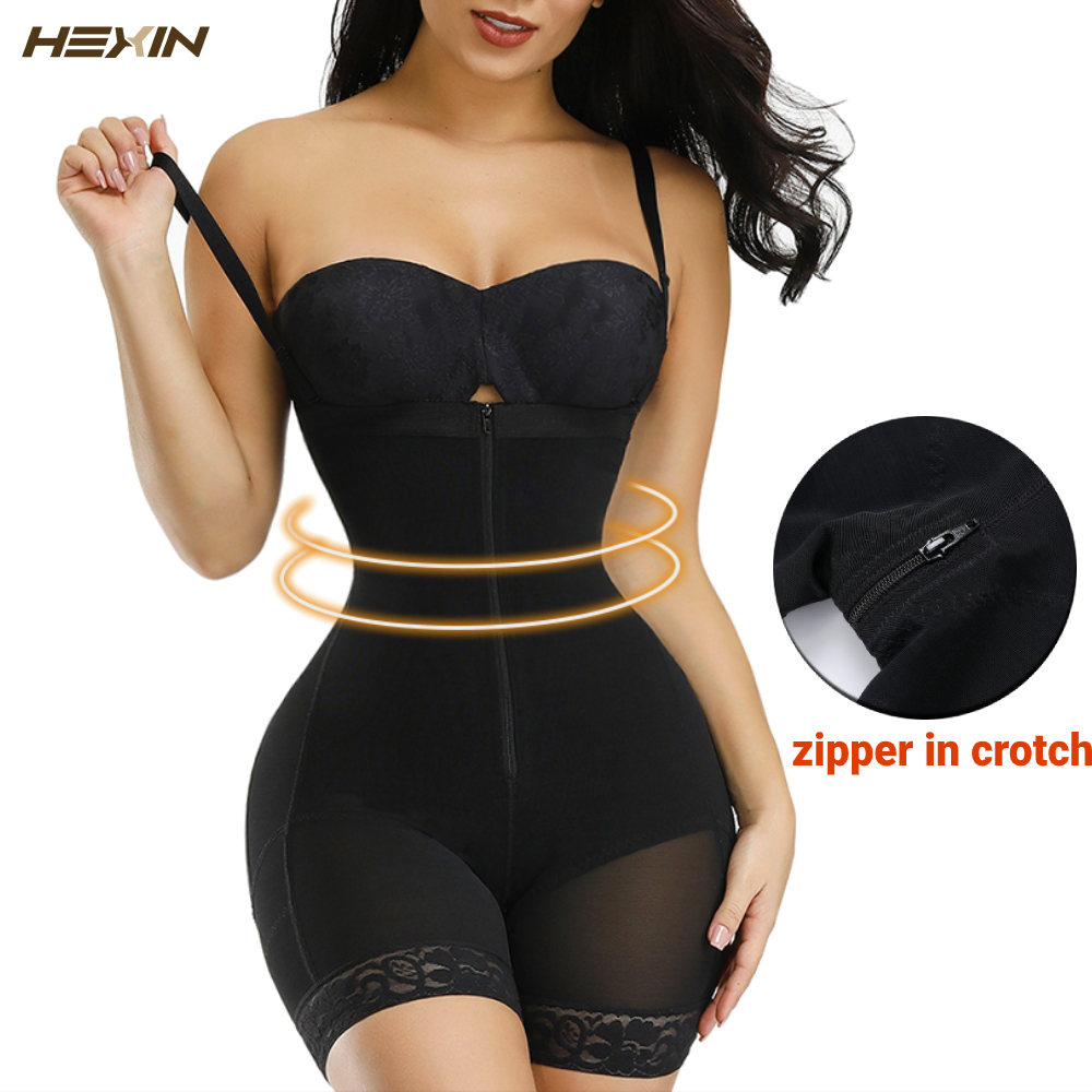 HEXIN Women Slimming Body Shaper Seamless Butt Lifter Bodysuits Push Up Shapewear Underwear Corset Fajas Colombianas Waist Train, Black
HEXIN Women Slimming Body Shaper Seamless Butt Lifter Bodysuits Push Up Shapewear Underwear Corset Fajas Colombianas Waist Train, Black