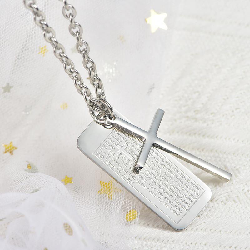 Pendant Necklaces 2021 Personality Unisex Multilayer Hip Hop Long Chain Necklace Metal Cross Silver Color Sweater For Women Men
Pendant Necklaces 2021 Personality Unisex Multilayer Hip Hop Long Chain Necklace Metal Cross Silver Color Sweater For Women Men