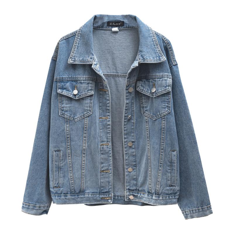 Women's Jackets Denim Woman Jacket Winter 2021 Oversize Jean Long Sleeve Turn-down Collar Female Outerwear Fall Loose Korean Fashion, Black;brown
Women's Jackets Denim Woman Jacket Winter 2021 Oversize Jean Long Sleeve Turn-down Collar Female Outerwear Fall Loose Korean Fashion, Black;brown