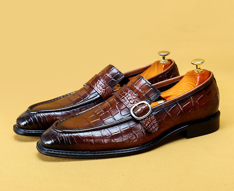 Brand Designer Men Dress Shoes 2021 Genuine Leather Buckle Monk Strap Brown Dark Gray Office Party Formal Mens Oxford Shoes, Dark grey
Brand Designer Men Dress Shoes 2021 Genuine Leather Buckle Monk Strap Brown Dark Gray Office Party Formal Mens Oxford Shoes, Dark grey