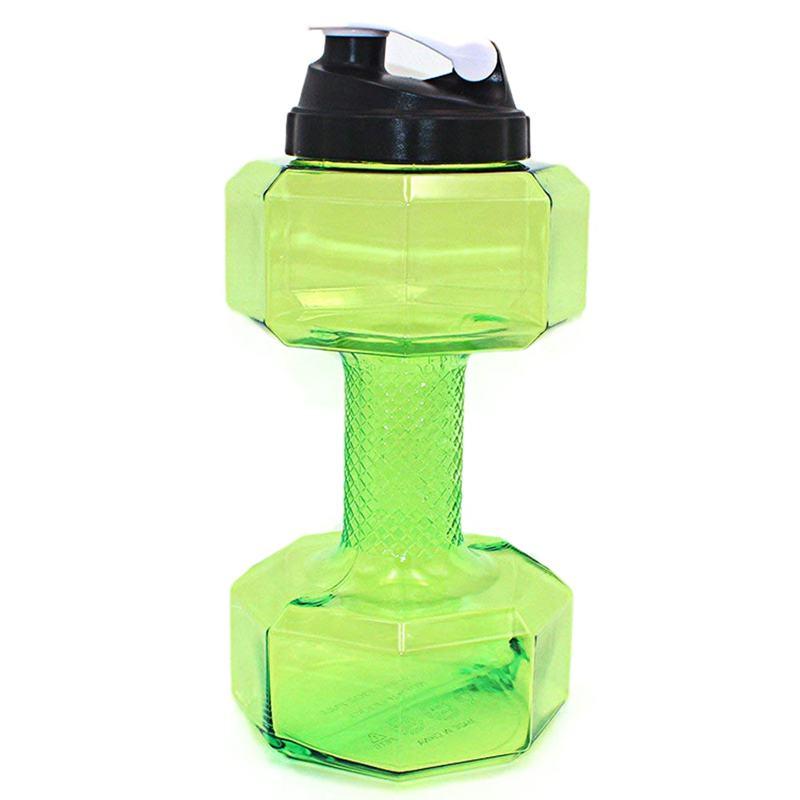 Water Bottle 75 Oz (2.2 L) Dumbbell Shaped | Big Capacity BPA Free Flip Top Leak Proof Lid, Green
Water Bottle 75 Oz (2.2 L) Dumbbell Shaped | Big Capacity BPA Free Flip Top Leak Proof Lid, Green