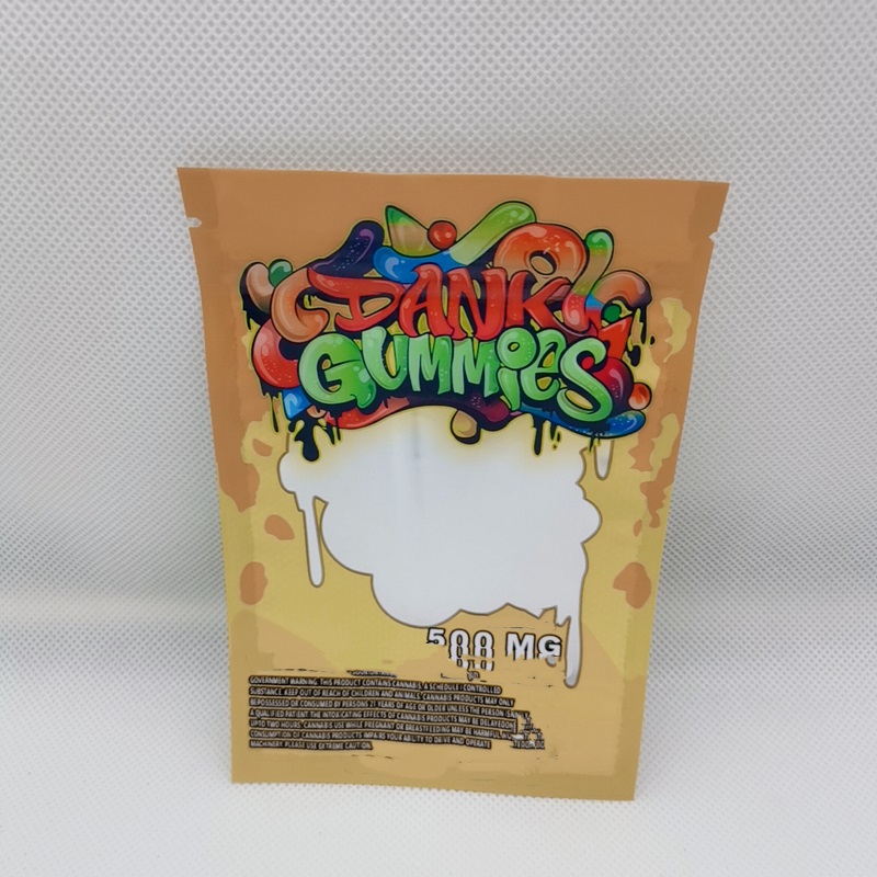 2021 Dank Gummies Mylar Bags Packaging Box Zip Lock Stand Pouch Ediable Gummy Smell Proof 500MG Candy Indused Holographic 5 Styles
2021 Dank Gummies Mylar Bags Packaging Box Zip Lock Stand Pouch Ediable Gummy Smell Proof 500MG Candy Indused Holographic 5 Styles