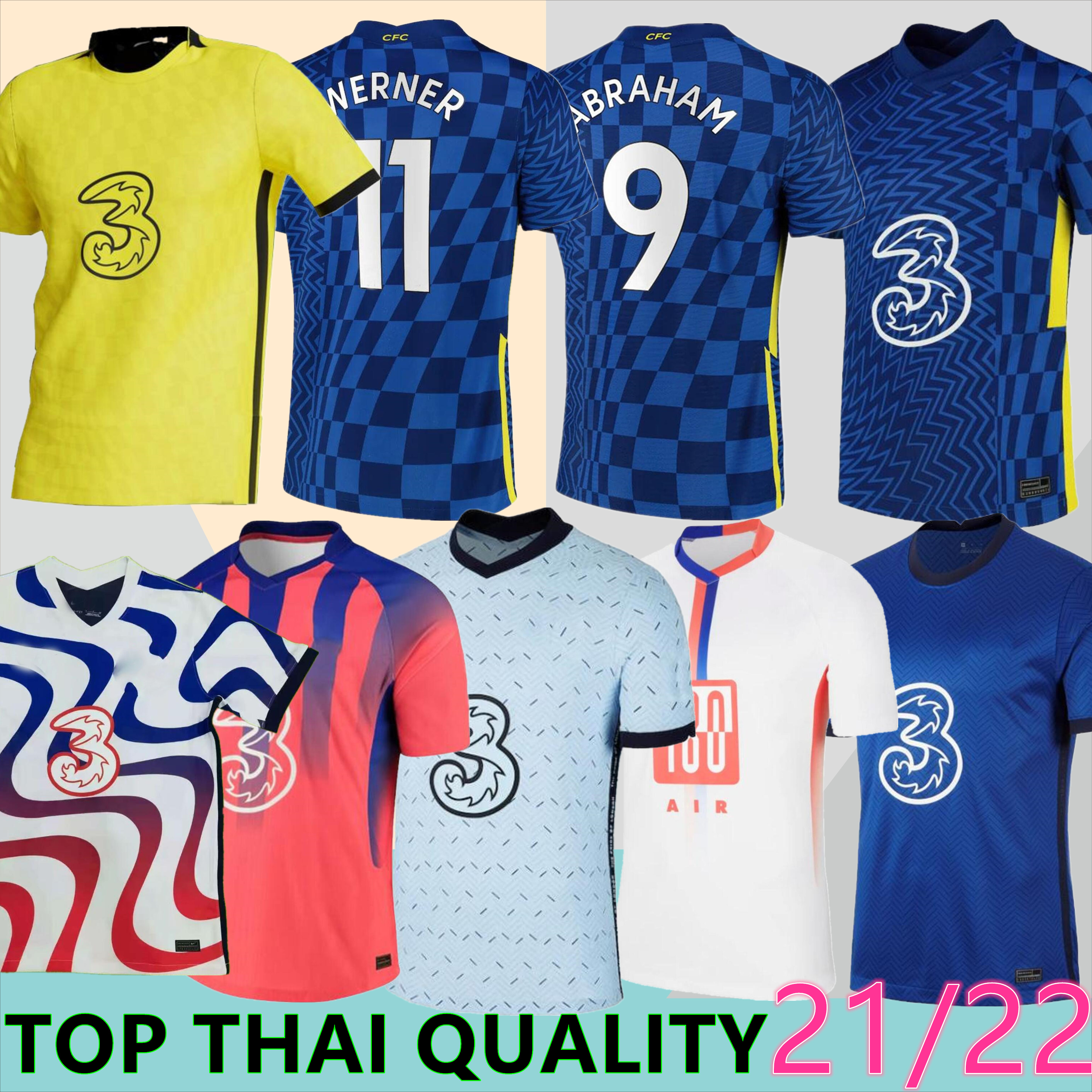 21 22 PULISIC Soccer Jerseys WERNER ZIYECH 2021 2022 HAVERTZ Football Shirt ABRAHAM KANTE CHIILWELL JORGINHO MOUNT Mens Jersey Kids Kit, Black;yellow
21 22 PULISIC Soccer Jerseys WERNER ZIYECH 2021 2022 HAVERTZ Football Shirt ABRAHAM KANTE CHIILWELL JORGINHO MOUNT Mens Jersey Kids Kit, Black;yellow