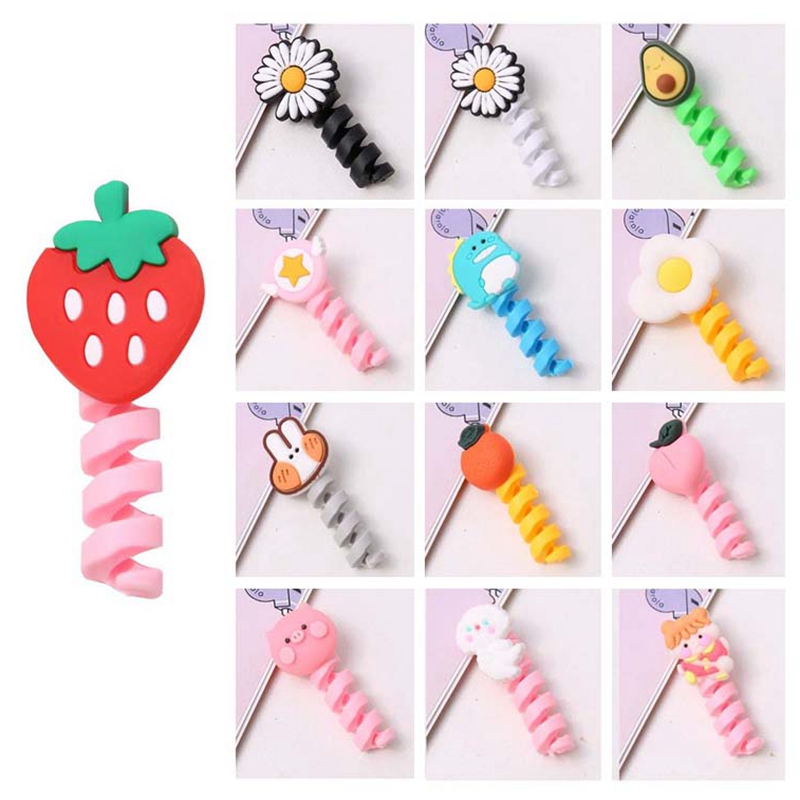 Spiral USB Cable Organizer Management Wire Cover Protector with Cute Cartoon Animal for Charging Data Earphone Mouse Line
Spiral USB Cable Organizer Management Wire Cover Protector with Cute Cartoon Animal for Charging Data Earphone Mouse Line