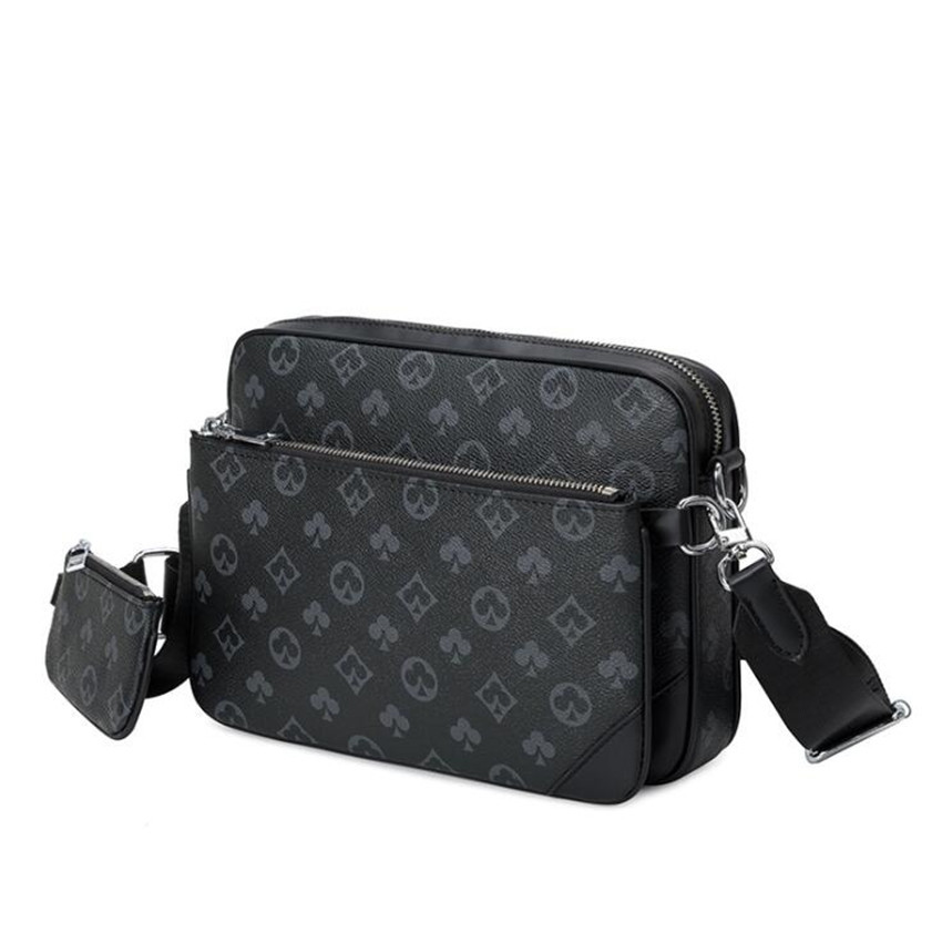 2021 New Fashion Luxury Brand Designer Messenger Bags for Men 3-in-1 Handbags Shoulder vintage clutch, Black
2021 New Fashion Luxury Brand Designer Messenger Bags for Men 3-in-1 Handbags Shoulder vintage clutch, Black