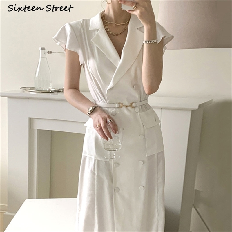 Elegant Woman Dress Ruffle Sleeve Black Chic Double Breasted Party es Vestido Korean Business Luxury Long 210603, Clear
Elegant Woman Dress Ruffle Sleeve Black Chic Double Breasted Party es Vestido Korean Business Luxury Long 210603, Clear