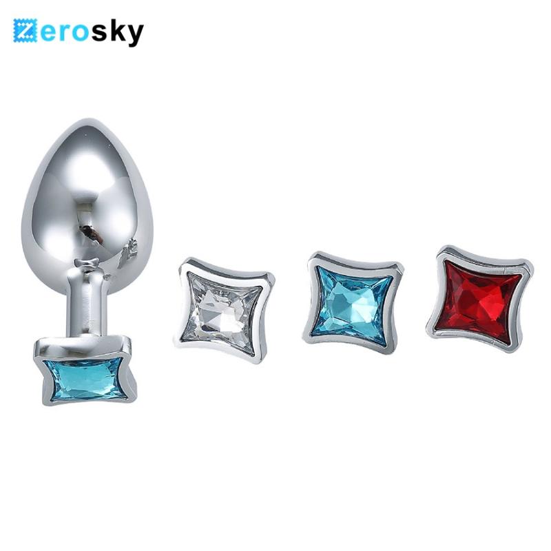 Sex Toys For Couples 3pcs/Set Small Medium Big Stainless Steel Metal Anal Plug Dildo Products BuPlug Gay Beads