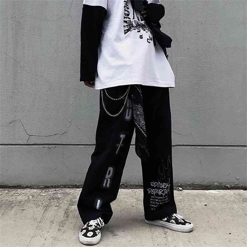 QWEEK Oversized Mall Goth Pants Grunge Aesthetic Punk Wide Leg Pant Streetwear Graffiti High Waist Pant Trousers 210721, Khaki
QWEEK Oversized Mall Goth Pants Grunge Aesthetic Punk Wide Leg Pant Streetwear Graffiti High Waist Pant Trousers 210721, Khaki